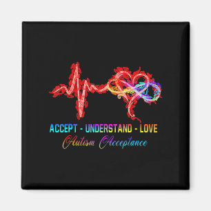 Nurse Autism Accept Understand Love Autism Awarene Magnet