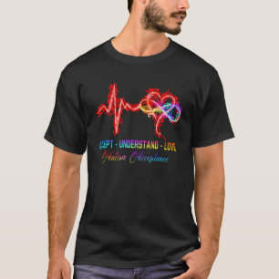 Nurse Autism Accept Understand Love Autism Awarene T-Shirt