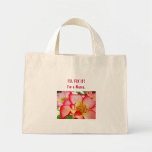 Nurse bag I"LL FIX IT! I'm a Nurse tote bags Roses