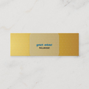 Nurse Bandaid Business Cards