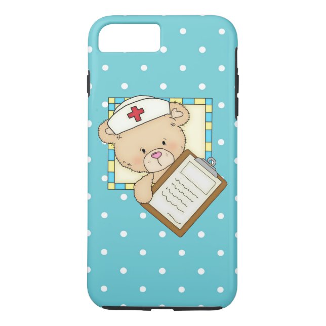 Nurse Bear iPhone 7 plus tough case (Back)