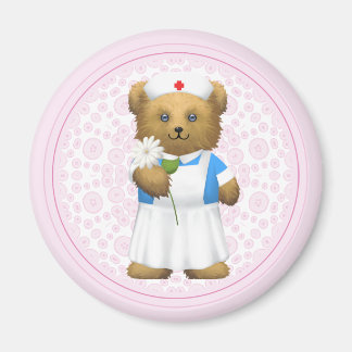 Nurse Bear - Teddy Bear Magnet