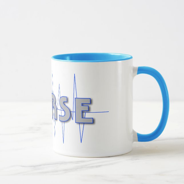 NURSE BLUE MUG (Right)