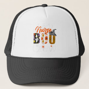 Nurse Boo Crew Halloween Labour & Delivery Nurse C Trucker Hat