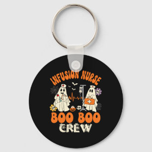 Nurse Boo Crew Halloween Nurse Ghost Costume Key Ring