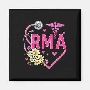 Nurse Breast Cancer Month Rma Registered Medical I Magnet