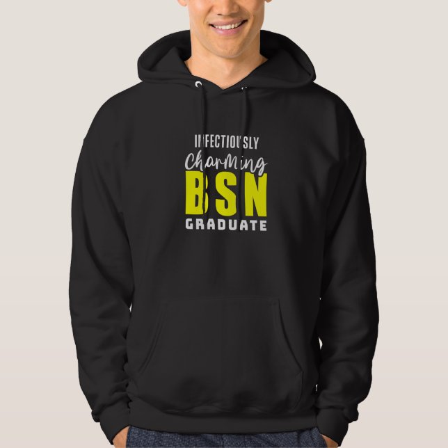 Nurse Bsn Student Graduate Nursing Graduation Hoodie (Front)