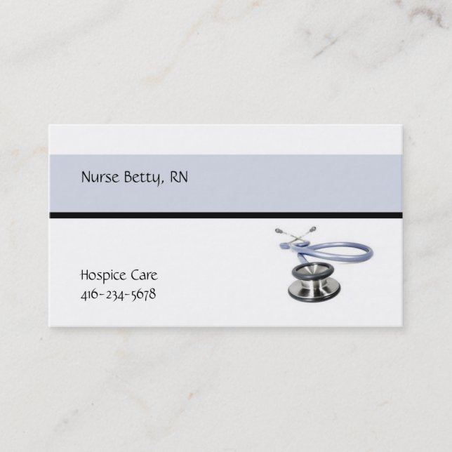 Nurse Business Card (Front)
