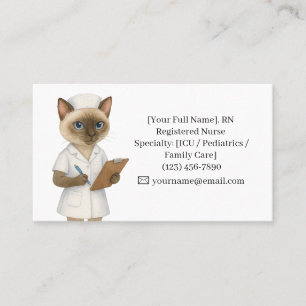 Nurse  business card