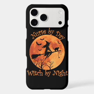 Nurse by Day Witch by Night Funny Halloween