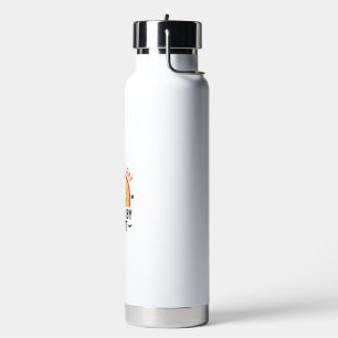 Nurse By Day Witch By Night Vintage Ghost Design_1 Water Bottle