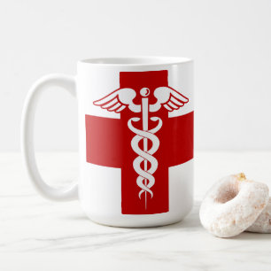 Nurse Caduceus Coffee Mug