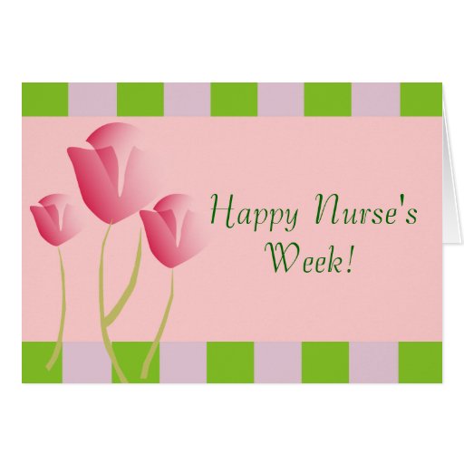 Nurse Card Happy Nurse's Week | Zazzle