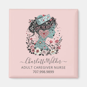Nurse Caregiver Business Magnet