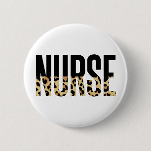 Nurse Cheetah Nursing,Nurse appreciation gifts 6 Cm Round Badge
