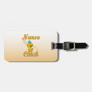 Nurse Chick Luggage Tag