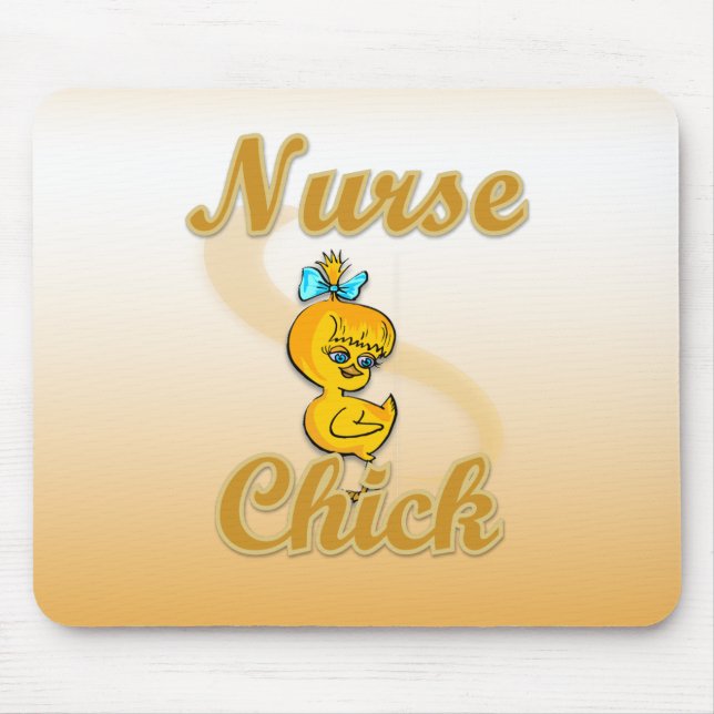 Nurse Chick Mouse Pad (Front)