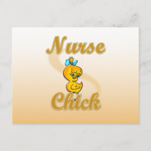 Nurse Chick Postcard