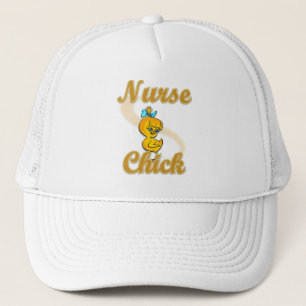 Nurse Chick Trucker Hat