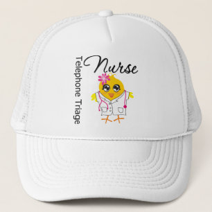 Nurse Chick v2 Telephone Triage Nurse Trucker Hat
