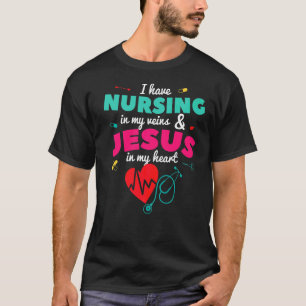 Nurse Christian Nursing Student Graduation Rn Lpn T-Shirt