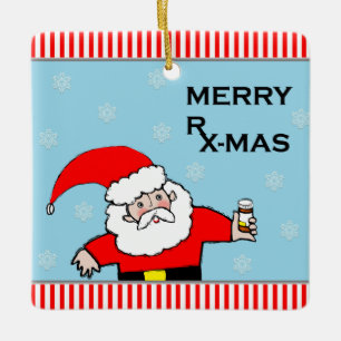 Nurse Christmas Ceramic Tree Decoration