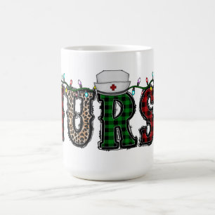 Nurse Christmas Coffee Mug
