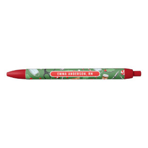 Nurse Christmas Holiday Gift Black Ink Pen