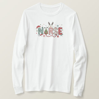 Nurse Christmas Long Sleeve Shirt