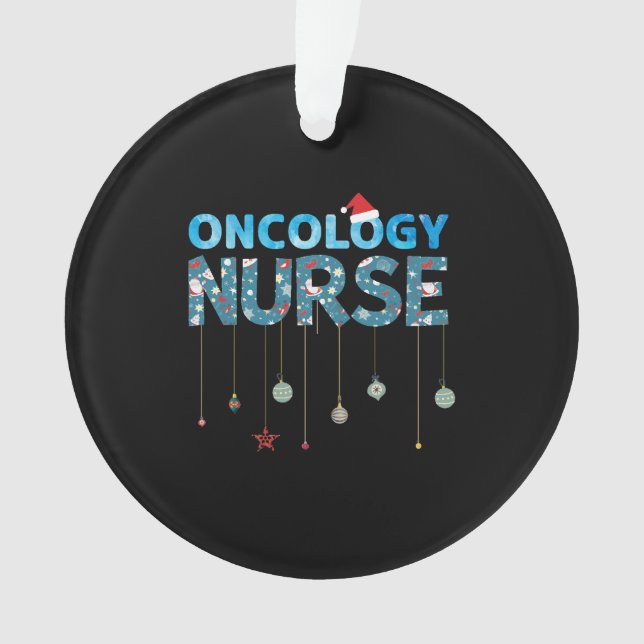 Nurse Christmas Ornament (Front)