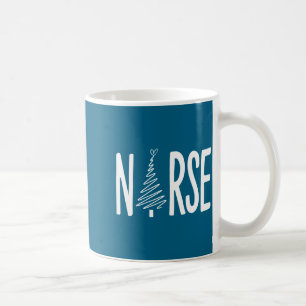 Nurse Christmas Santa Favorite Coffee Mug