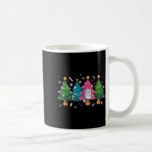 Nurse Christmas Stethoscope Nurses Xmas Scrub Top Coffee Mug