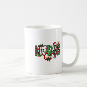 Nurse Christmas Stethoscope Nurses Xmas Scrub Top  Coffee Mug