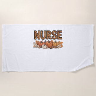 NURSE Classic T-Shirt Beach Towel