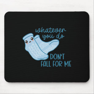 Nurse CNA Fall Risk Healthcare Worker Patient Tran Mouse Pad