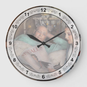 Nurse - Comforting thoughts 1933 Large Clock