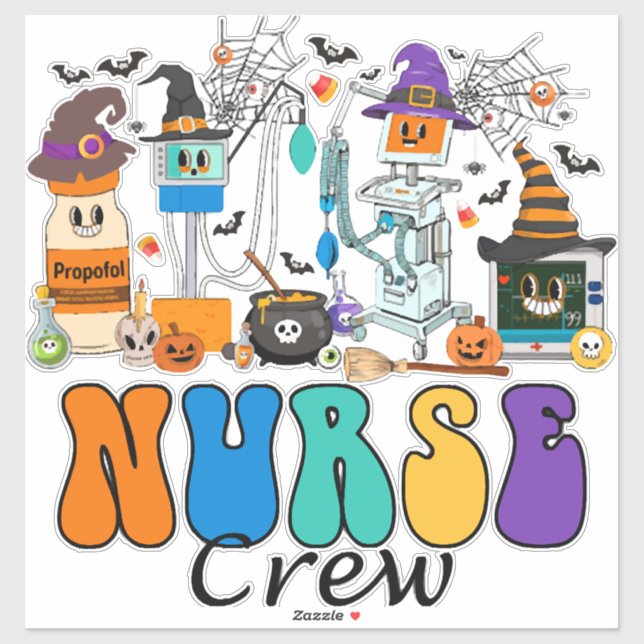 Nurse Crew Halloween (Sheet)