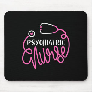 Nurse -cute Rn Mental Health Nursing Psych Nurse  Mouse Pad