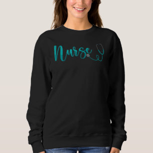 Nurse Day Nurse Week Love Stethoscope Nurse Life V Sweatshirt