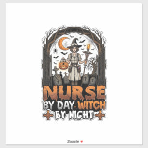 Nurse Day Witch Night Halloween Cemetery Pumpkin_1