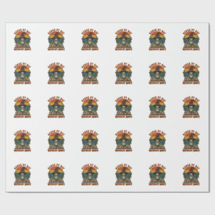 Nurse Day Witch Night Halloween Skull Potions_1 Wrapping Paper