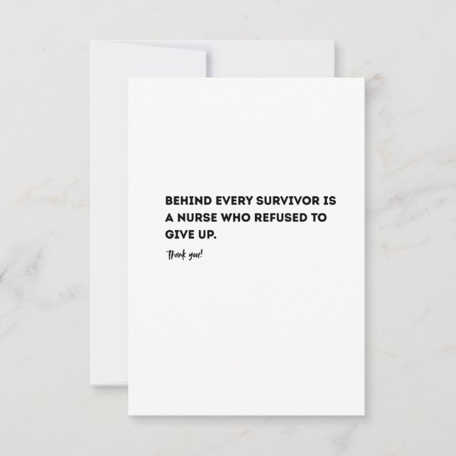 Nurse Definition Card – Funny & Heartfelt  (Front)