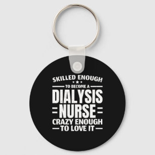 Nurse Dialysis Nurse Medical Kidney Disease 2 Key Ring