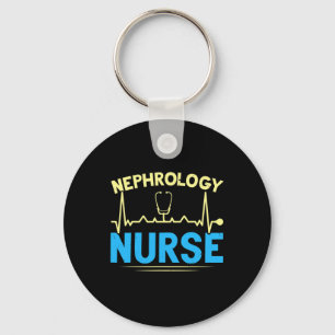 Nurse Dialysis Nurse Medical Kidney Disease Key Ring