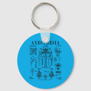 Nurse Doctor Anaesthesia Medical Anaesthetist Key Ring
