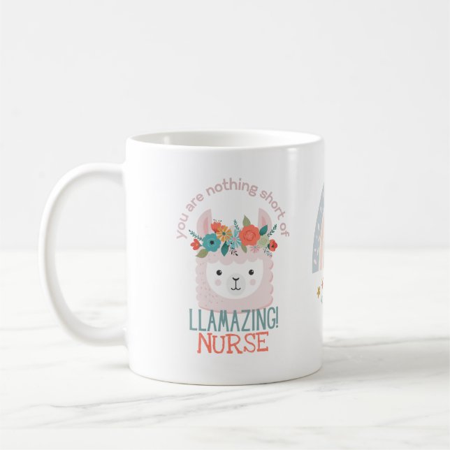 NURSE DOCTOR DENTIST RN  Custom Gift Coffee Mug (Left)