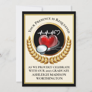 Nurse / Doctor Graduation Invitation