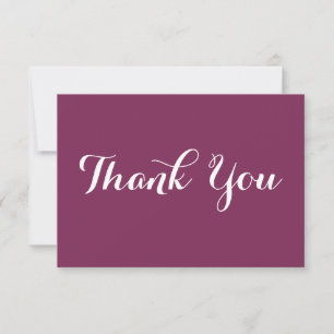Nurse Doctor Hospital Medical Healthcare Elegant Thank You Card