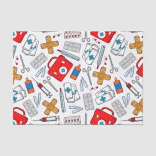 Nurse, Doctor, Medical, Healthcare Themed  Tissue Paper