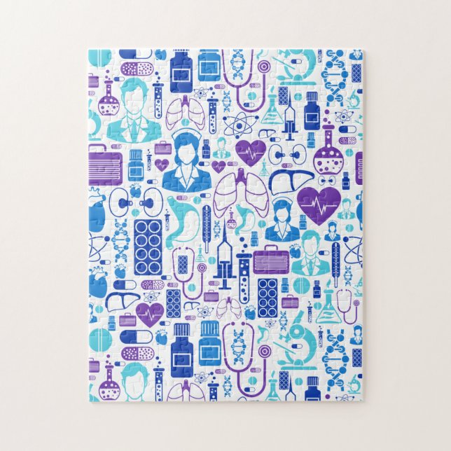 Nurse, Doctor, Medical Professional, Hospital  Jigsaw Puzzle (Vertical)